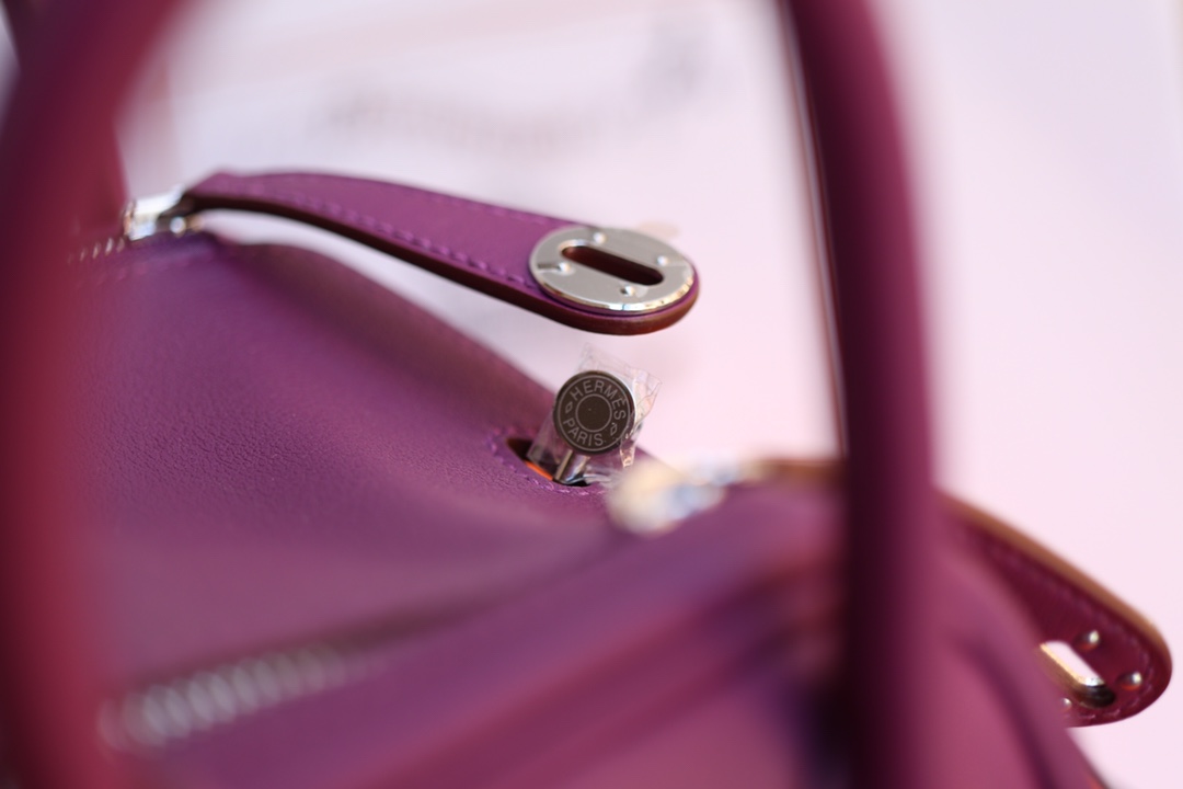 에르메스 미니 린디백19 아네몬느 금장 스위프트